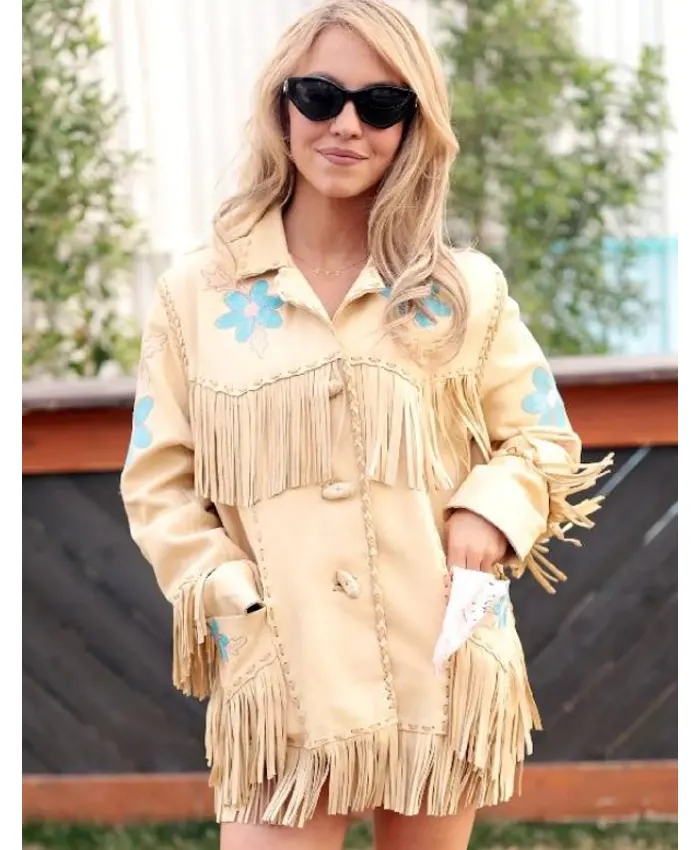 Stagecoach Festival 2026 Sydney Sweeney Fringe Jacket Stagecoach Festival 2026 Sydney Sweeney Fringe Jacket