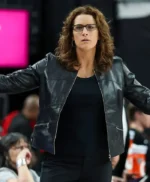 Stephanie White Fever v LV Aces 2026 Leather Jacket