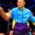 Stephen Curry Multi Color Jacket