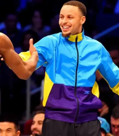 Stephen Curry Multi Color Jacket
