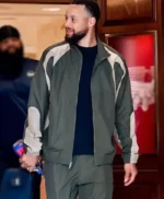 Stephen Curry Olive Green Jacket
