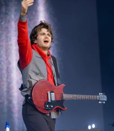 Stranger Things Joe Keery Outside Land Concert Vest