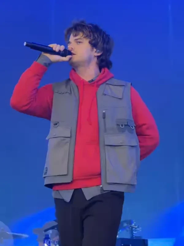 Stranger Things Joe Keery Outside Land Concert Vest