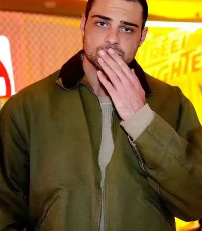Street Fighter Noah Centineo Green Jacket