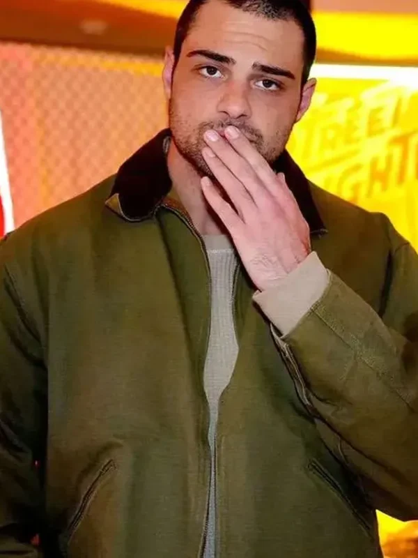 Street Fighter Noah Centineo Green Jacket