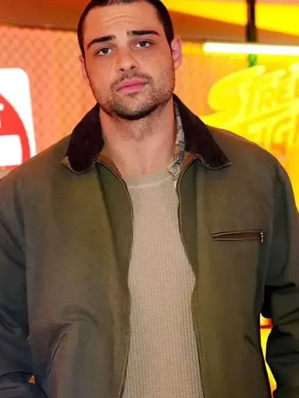 Street Fighter Noah Centineo Green Jacket