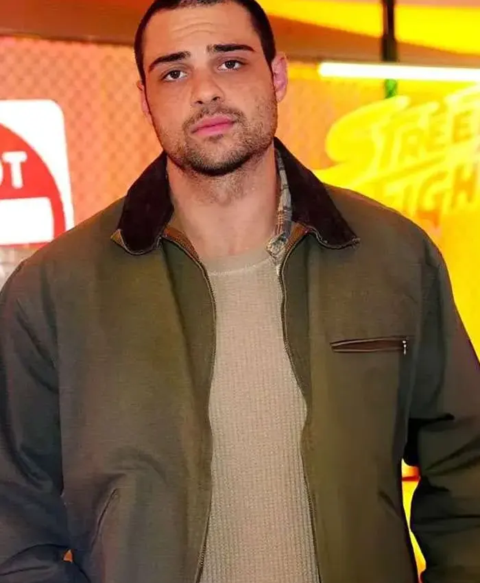 Street Fighter Noah Centineo Green Jacket Street Fighter Noah Centineo Green Jacket