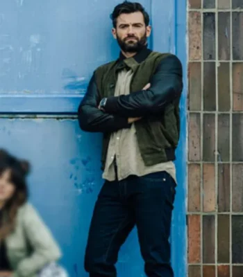 Stuart Martin Army of Thieves Brad Cage Green Jacket