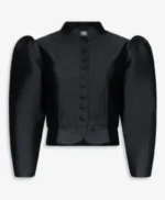 Sunny Hostin Black Puff Sleeves Jacket