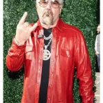 Super Bowl Guy Fieri Leather Jacket