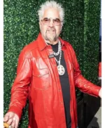 Super Bowl Guy Fieri Leather Jacket