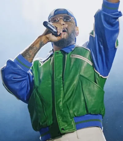 Swizz Beatz World Peace Leather Jacket