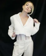 Sydney Sweeney TV Show The Drew Barrymore White Suit