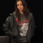 THR’s Studio Cristin Milioti Leather Jacket