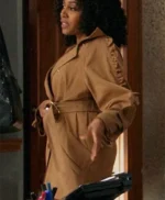 TV Series S01 All Rise Ep 08 Lola Carmichael Brown Trench Coat