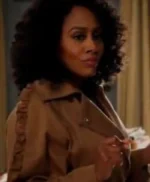 TV Series S01 All Rise Ep 08 Lola Carmichael Brown Trench Coat