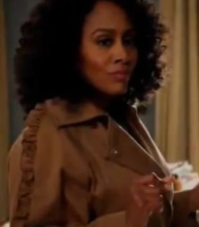 TV Series S01 All Rise Ep 08 Lola Carmichael Brown Trench Coat
