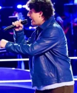 The Voice S29 Lucas West Blue Jacket