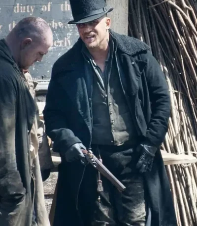 Taboo Tom Hardy Wool Trench Coat