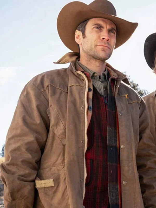 Men’s Tan Brown Sheepskin Leather Jacket
