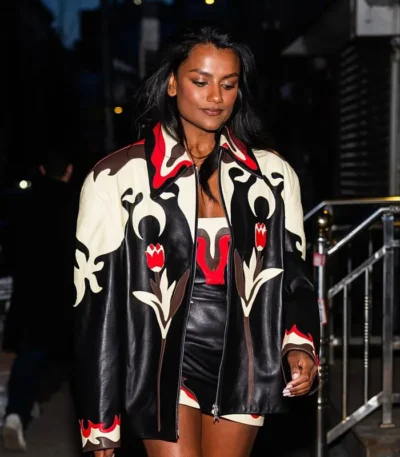 NYC Simone Ashley Leather Jacket