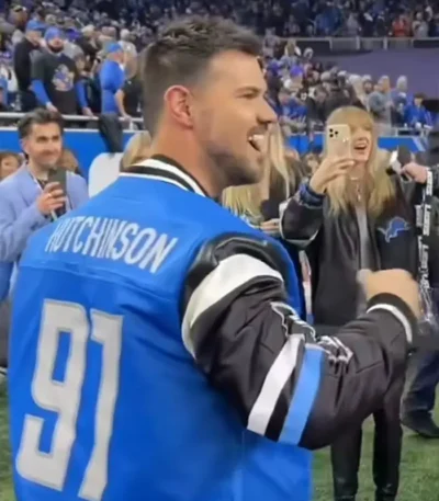 Taylor Lautner Kristin Juszczyk Jacket