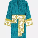 Teal Versace Robe