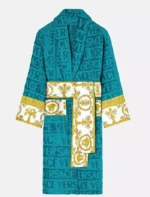 Teal Versace Robe