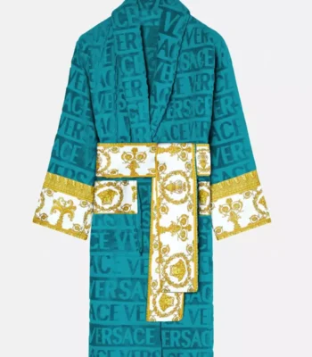 Teal Versace Robe