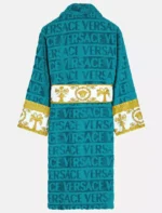 Teal Versace Robe