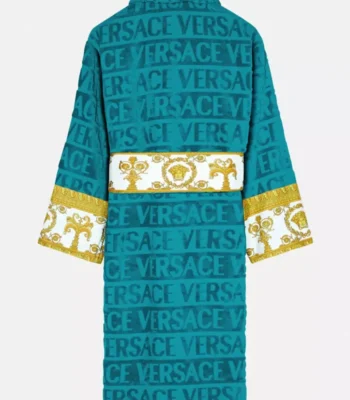 Teal Versace Robe