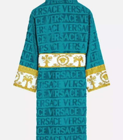 Teal Versace Robe