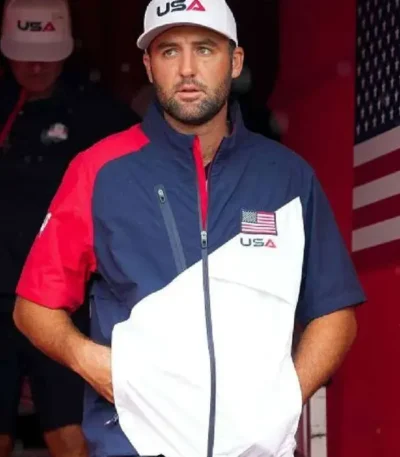 Team USA Scottie Scheffler Rain Jacket