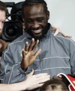 Terence Crawford After Fight Grey Jacket