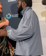 Terence Crawford After Fight Grey Jacket