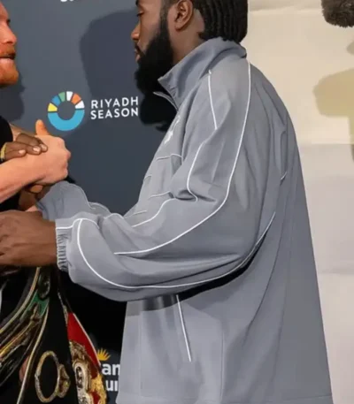 Terence Crawford After Fight Grey Jacket