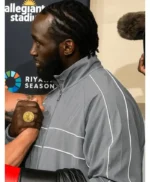 Terence Crawford After Fight Grey Jacket