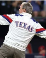 Texas Rangers George W Bush World Series Jacket