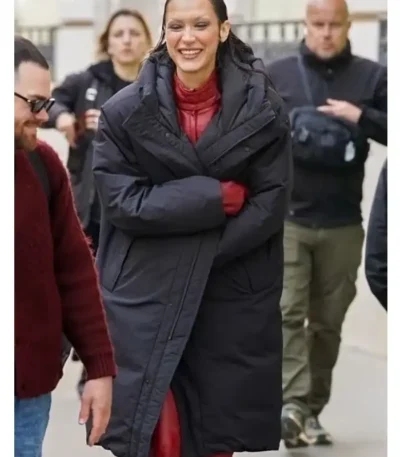 The Beauty Bella Hadid Hooded Coat