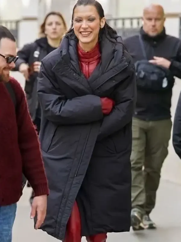 The Beauty Bella Hadid Hooded Coat