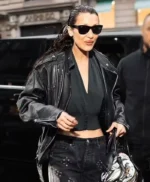 The Beauty Booth Bella Hadid Leather Jacket