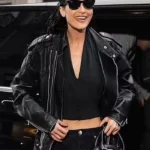 The Beauty Booth Bella Hadid Leather Jacket