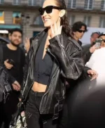 The Beauty Booth Bella Hadid Leather Jacket