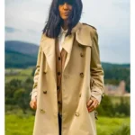 The Celebrity Traitors Claudia Winkleman Beige Coat