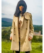 The Celebrity Traitors Claudia Winkleman Beige Coat