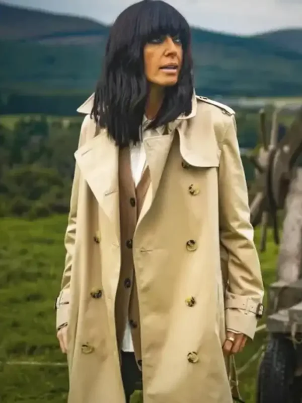 The Celebrity Traitors Claudia Winkleman Beige Coat