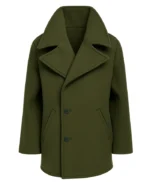 The Celebrity Traitors Claudia Winkleman Green Coat