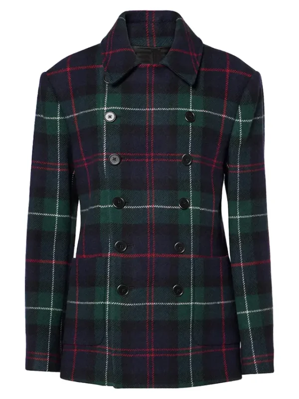 The Celebrity Traitors Claudia Winkleman Plaid Coat