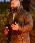 The Celebrity Traitors Joe Marler Leather Jacket