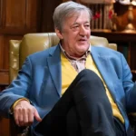 The Celebrity Traitors Stephen Fry Blazer